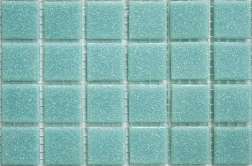 Mosaique piscine Bleu clair A30 20x20mm - 2.14m² - 1