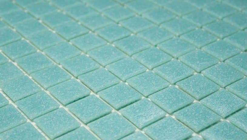 Mosaique piscine Bleu clair A30 20x20mm - 2.14m² - 2