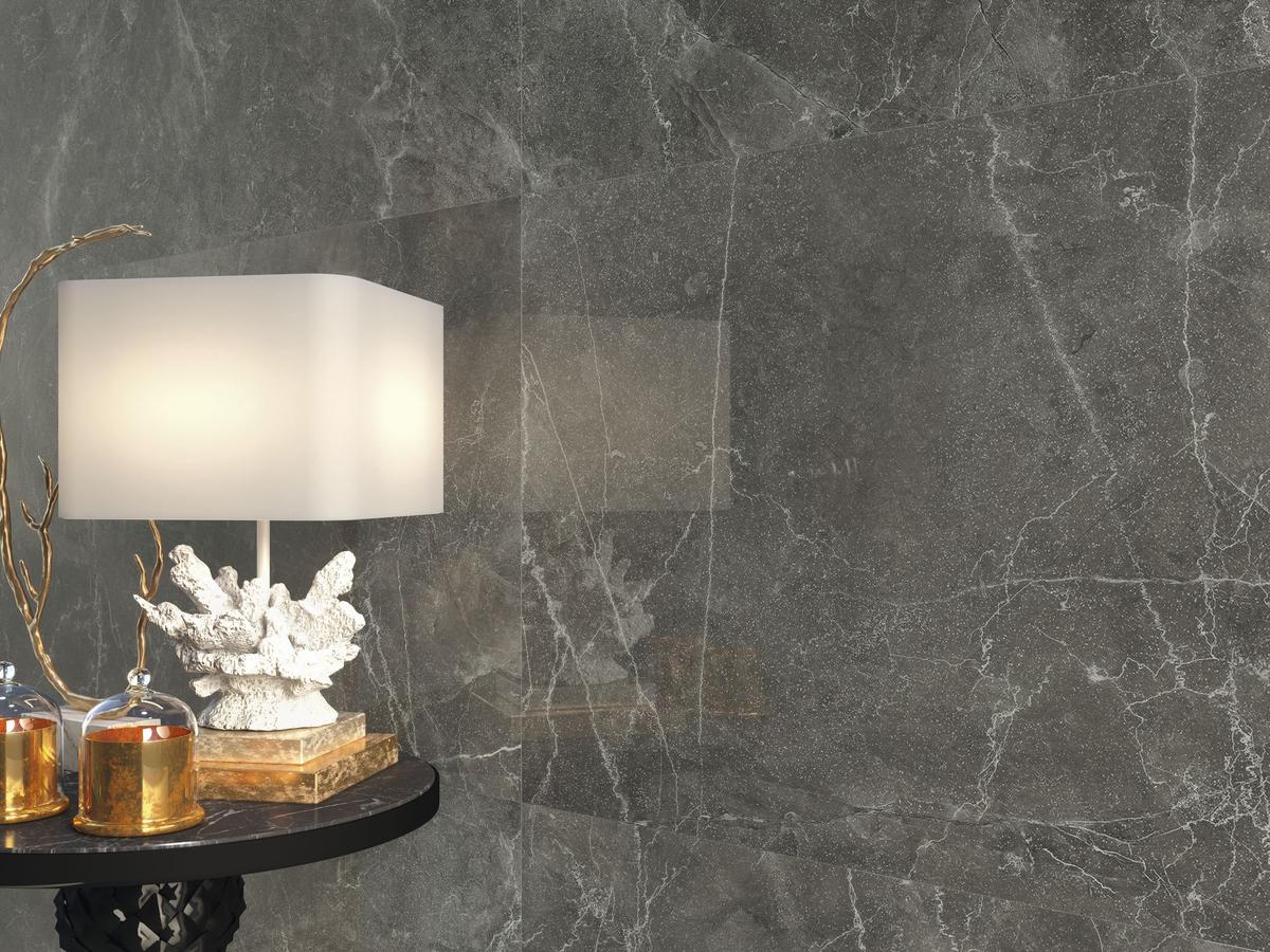 Carrelage imitation marbre BAILLON GREY 60X120 - 1,44m²