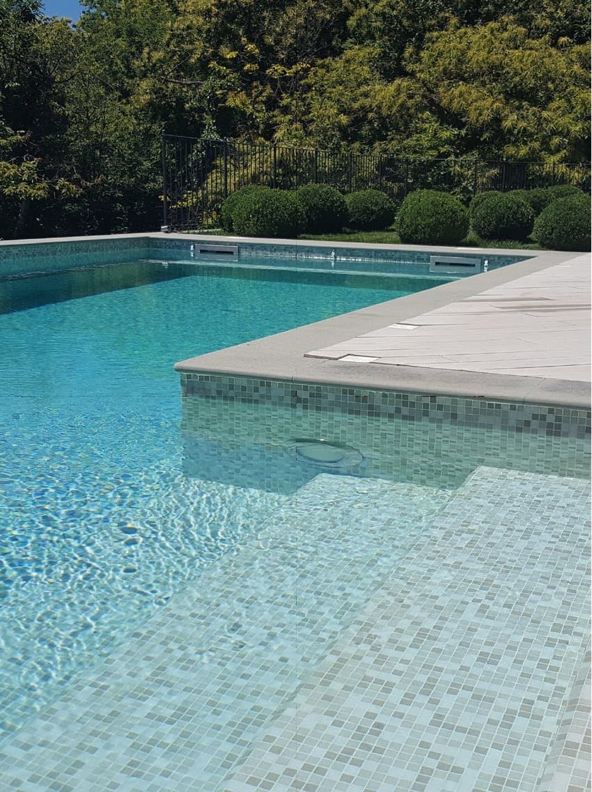 Lot de 6.42 m² - Mosaique piscine Mix Brumagrigio Gris Taupe 32.7x32.7 cm - 6.42 m² - 2