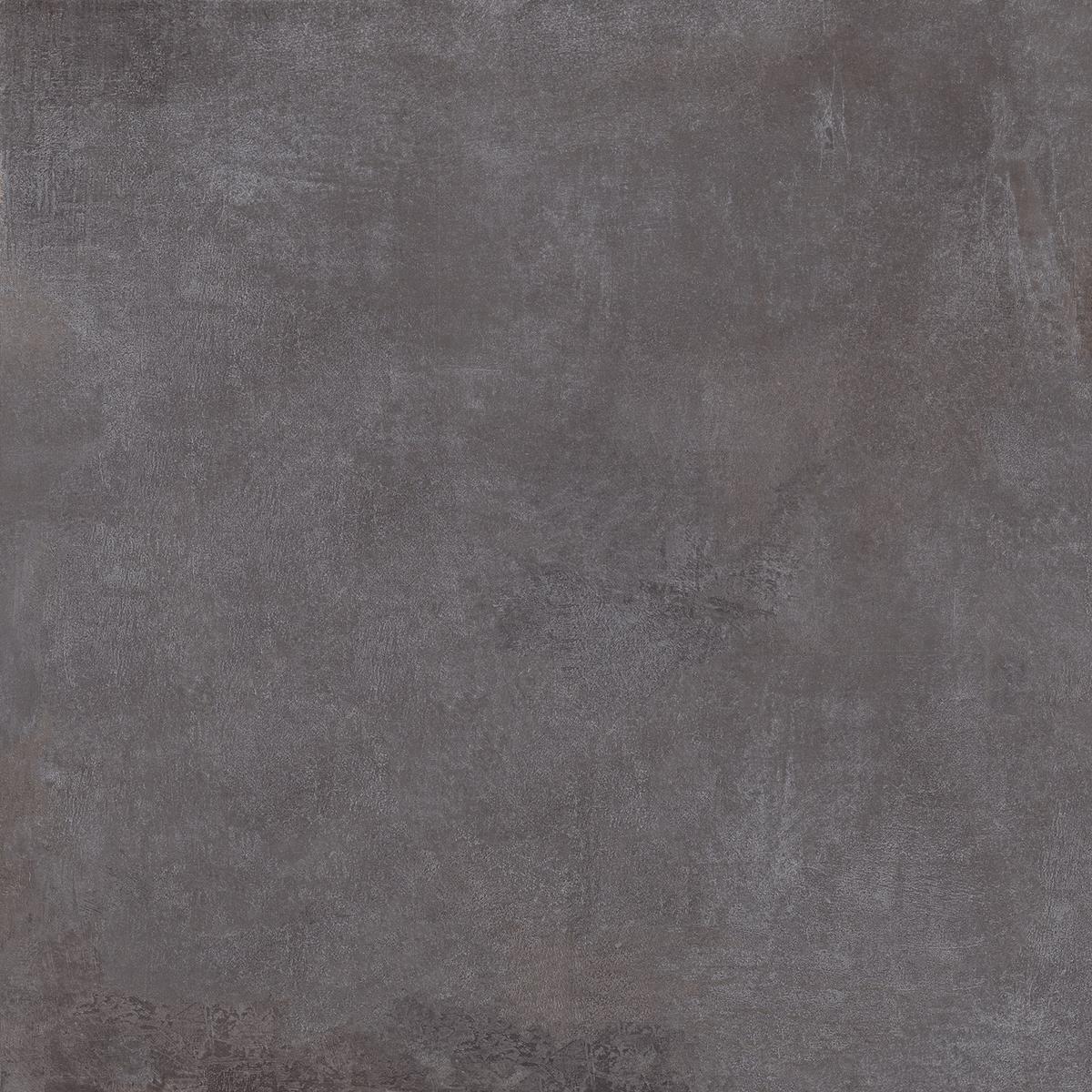 Carrelage aspect ciment noir nuancé de gris sans motifs taille 60x60 cm