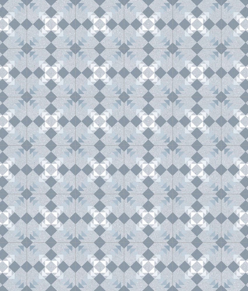 Carrelage style Pop/Seventies, inspiration Art Déco 20x20 cm BENACO NUBE - 1m²