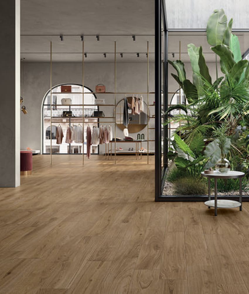Carrelage imitation bois LISLE WALNUT - 20X120 - 1,44 m²