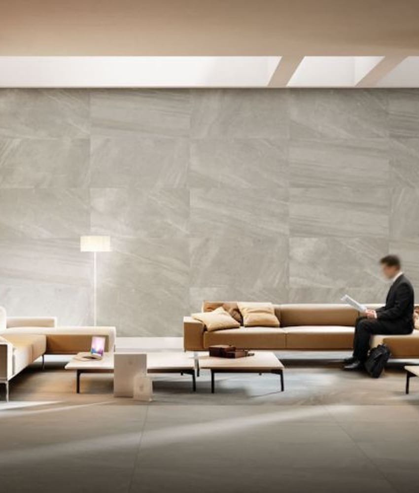 Carrelage grès cérame aspect pierre nuancé NEREA SVEZIA 30X60 - 1,44 m²