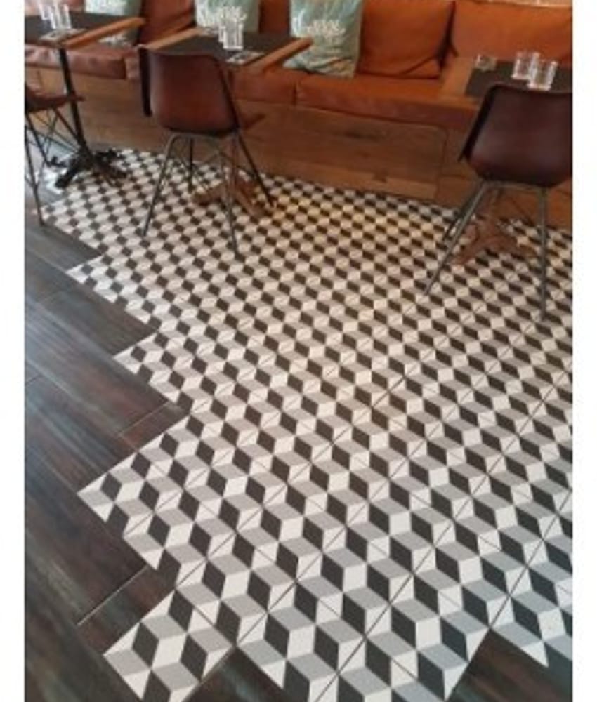 Carreaux de ciment véritable MERRION 7290-3-1 - 20X20 - 0,48 m²