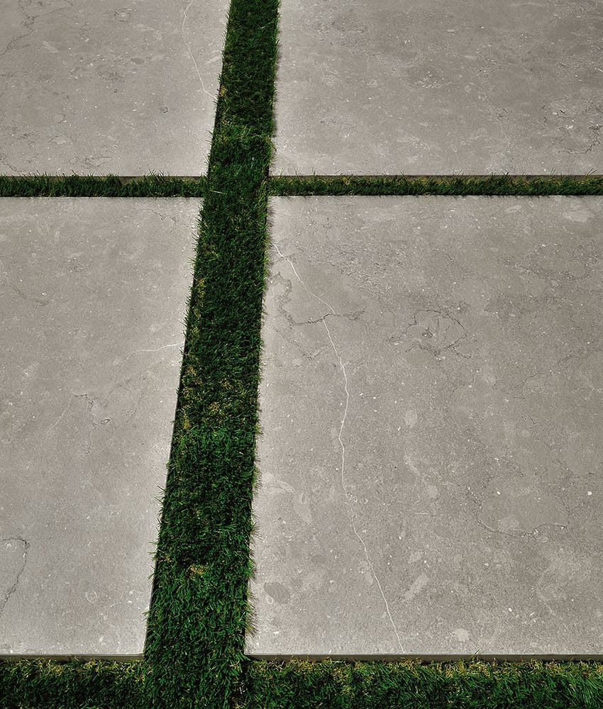 Carrelage grès cérame effet pierre LAROCHE LIGHT GREY 20X120 - 1,2m²