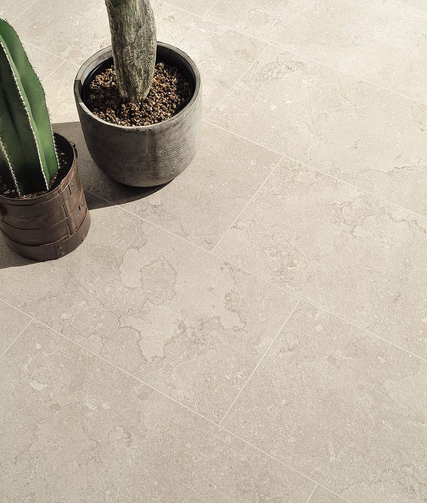 Carrelage grès cérame brillant effet pierre LAROCHE IVORY 30X60 - 1,08m²