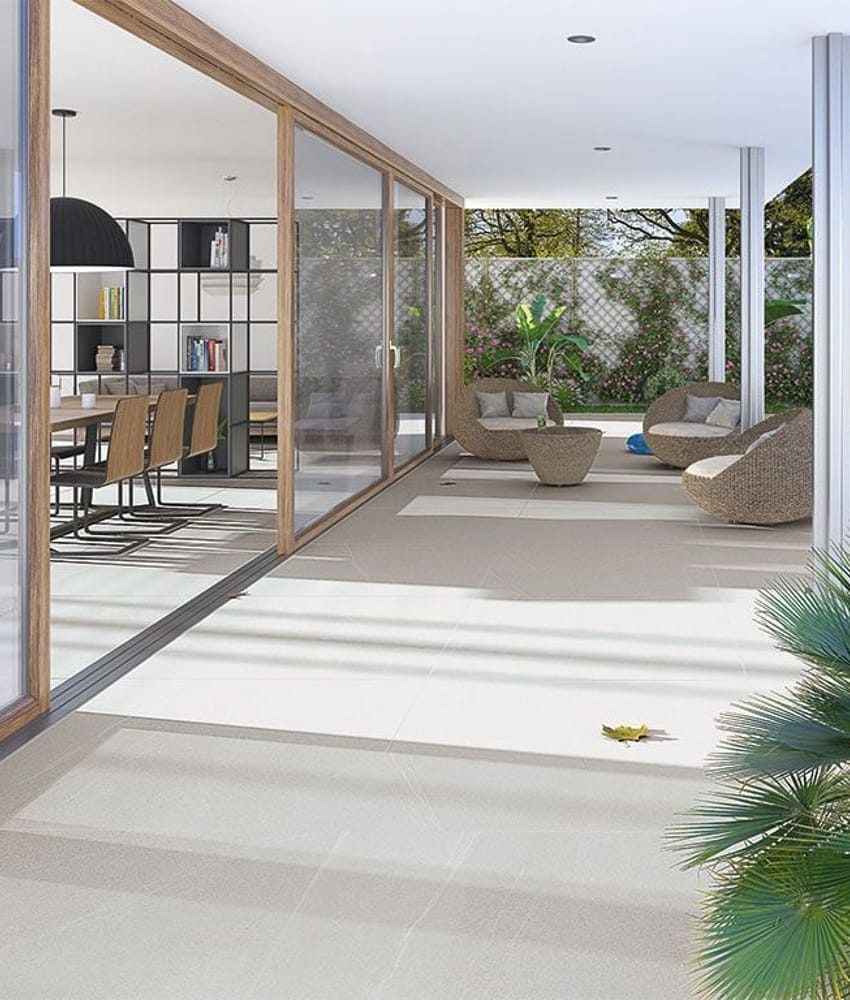 Carrelage pleine masse rectifié UPEC SAALES BLANCO 80x80- 1,28 m²