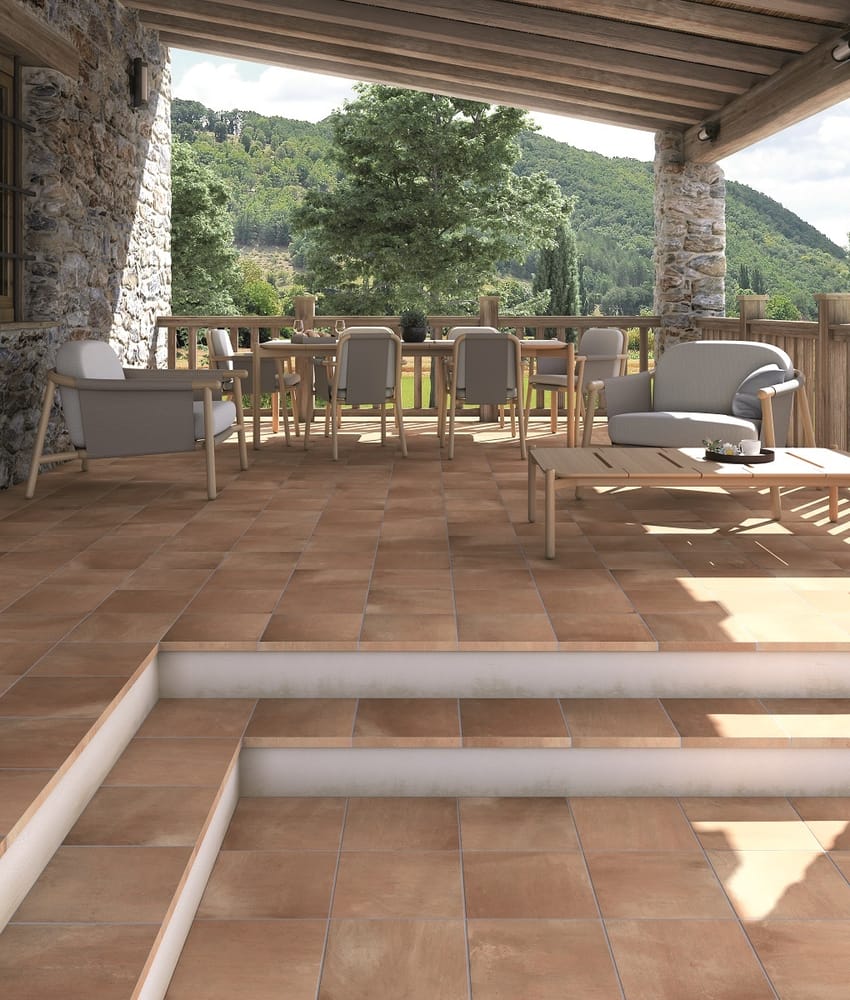 Carrelage style terre cuite MOJACAR CUERO - 30X60 - 1,26 m²
