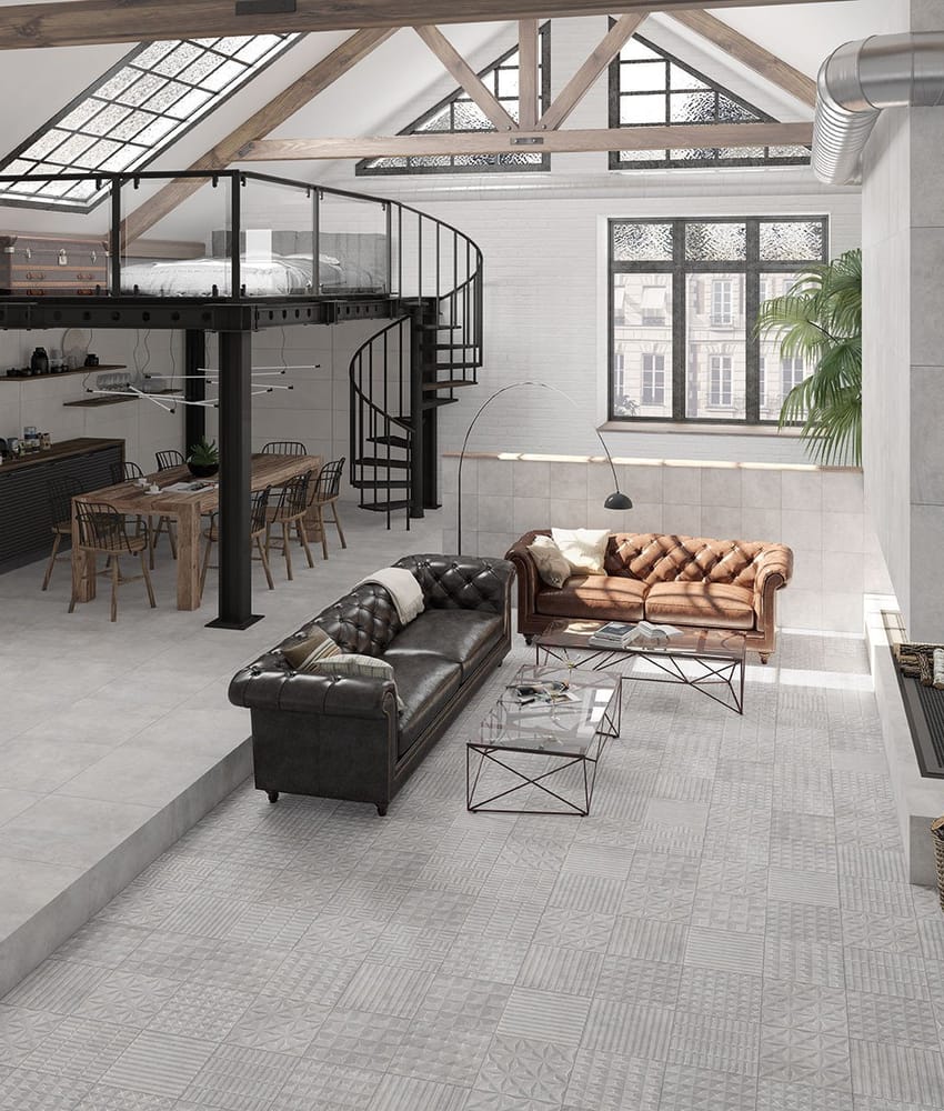 Carrelage grès cérame aspect pierre LAIA SAND 59,3x59,3 - 1,41 m²