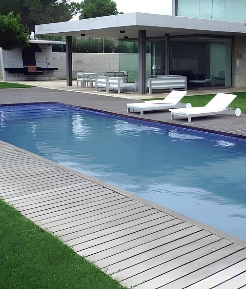 Emaux de verre piscine bleu azur 31.6x31.6 cm - Mosaïque piscine - As de carreaux