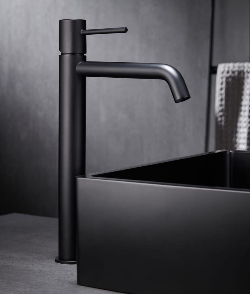 Mitigeur lavabo haut MONZA Noir