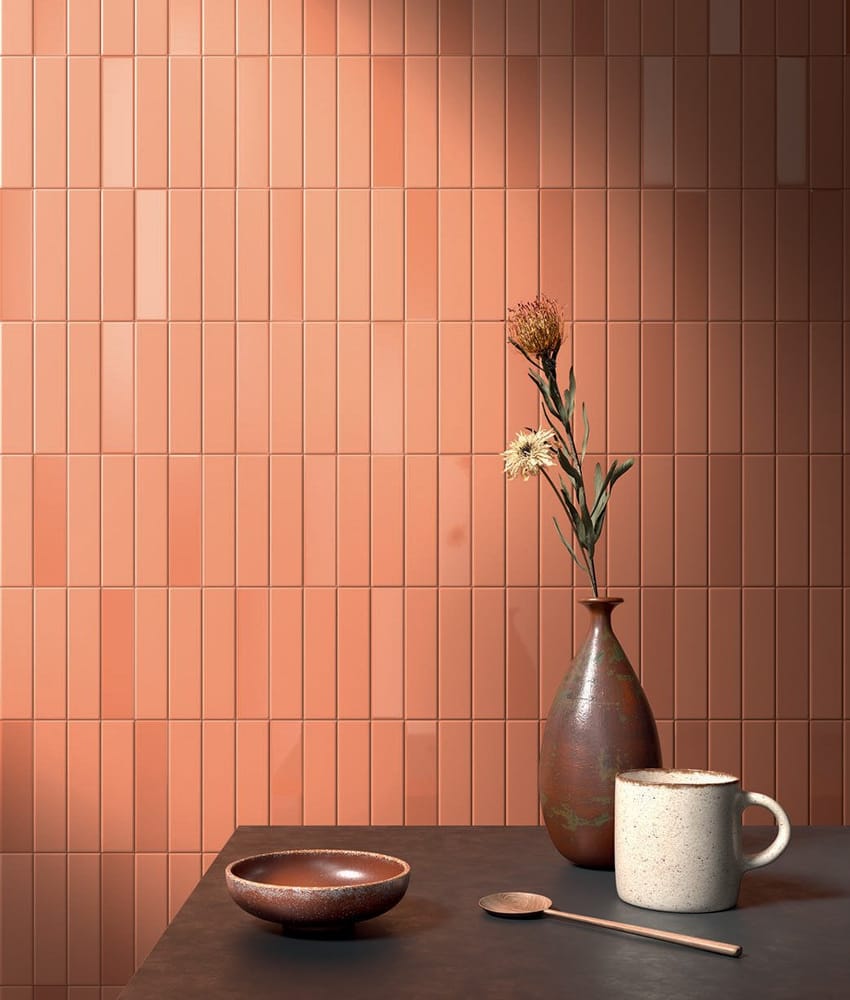 Faïence moderne DELIGHT TERRAE GLOSS 5x20 cm