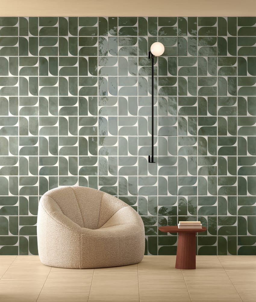 Carrelage aspect chic LE MARAIS TRACCE 20x20 cm