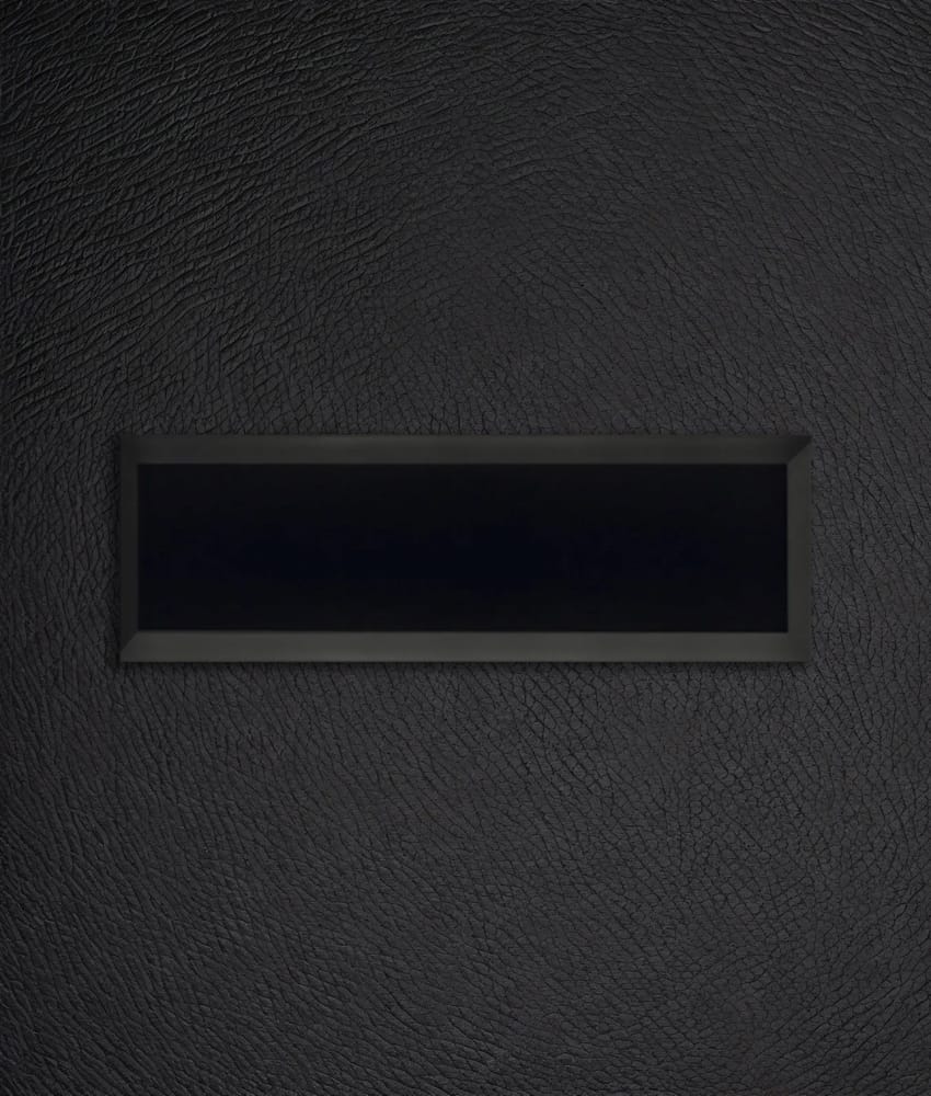 Carreaux métro Carrelage métro biseauté 10x30 cm noir mat - 1.02m² - As de Carreaux