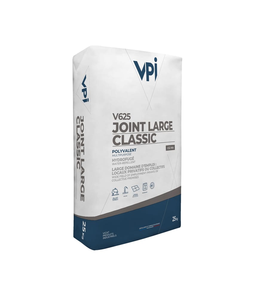 Cerajoint large classic V625 ANTHRACITE - 25kg VPI