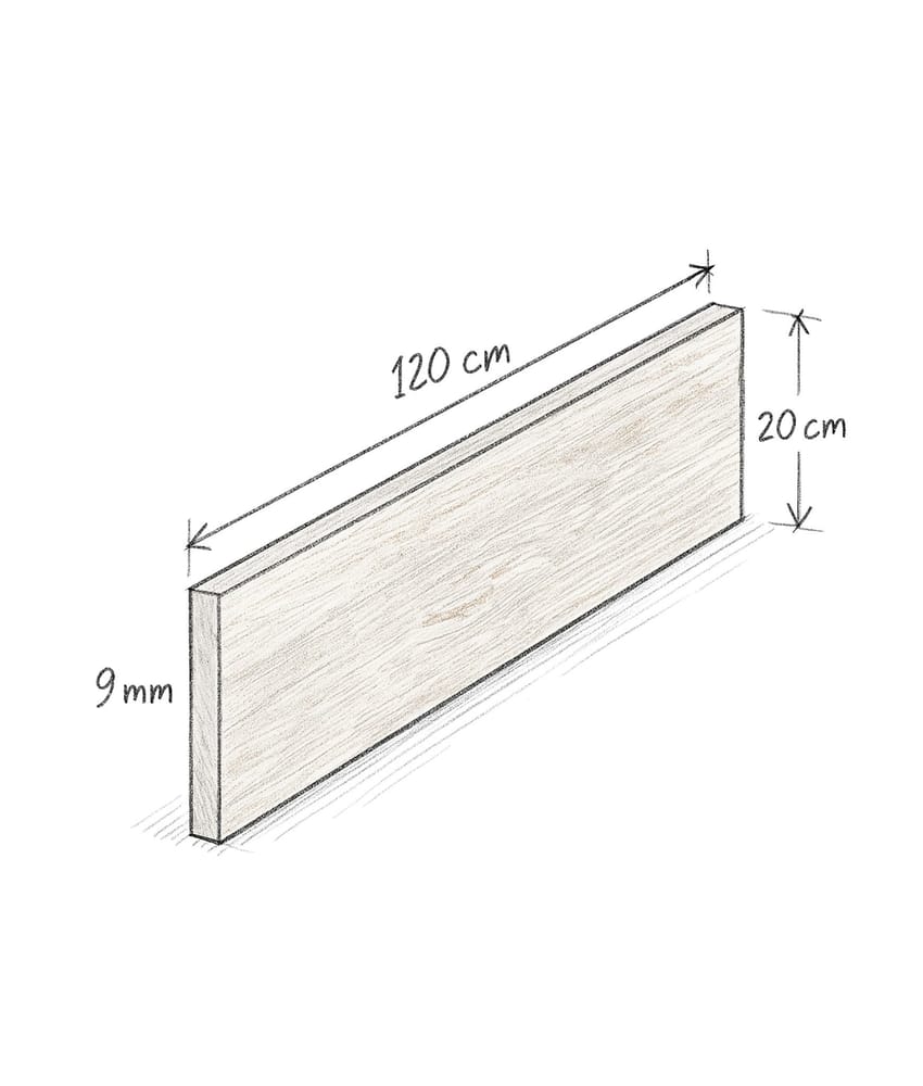 Carrelage imitation parquet effet blanc vieilli TRIBECA BLANCO 20x120 cm - 1.2m²