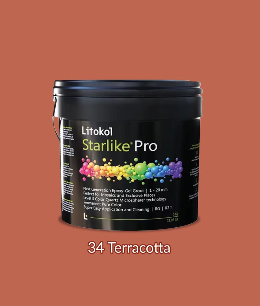 Litokol Starlike PRO -34 Terracotta 2,5 kg