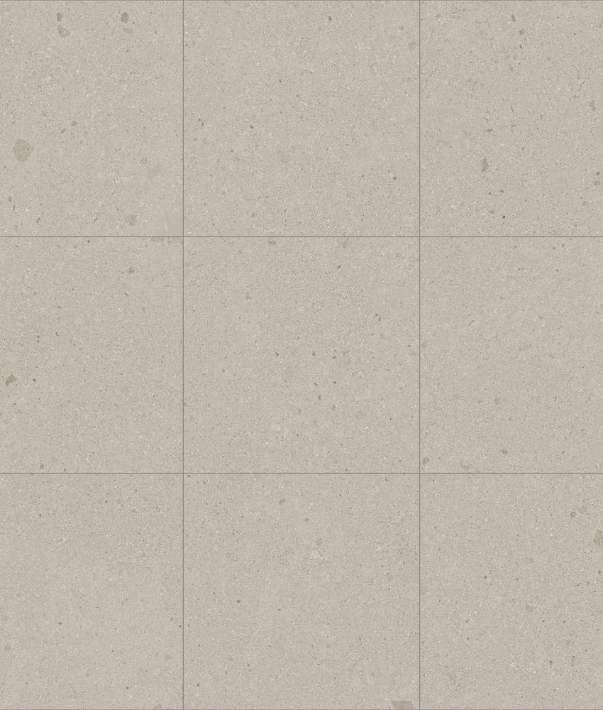 Carrelage grès cérame rectifié imitation terrazzo GALBE CREMA 59,3X59,3 - 1,40 m²