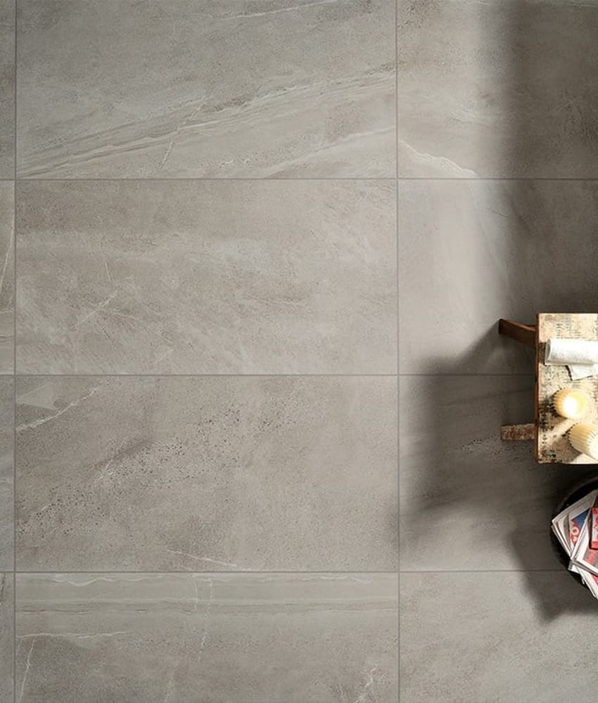 Carrelage grès cérame anti dérapant imitation pierre de Burlington BUNBURY GREY ANTISLIP 30X60 - 1,08m²