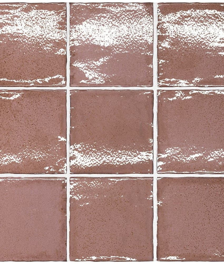 Faience zellige ALTEYA ROSE WOOD 10X10- 0,5 M²