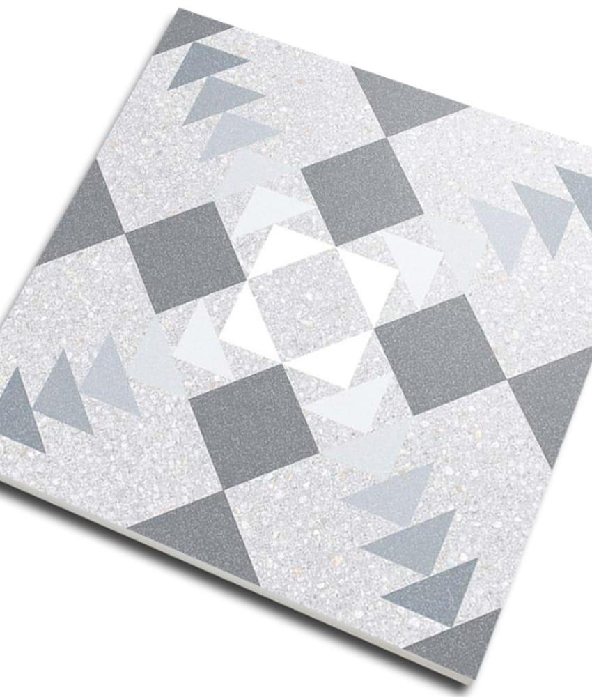 Carrelage style pop seventies Carrelage style Pop/Seventies inspiration Art Déco 20x20 cm BENACO HUMO  1m² - As de Carreaux