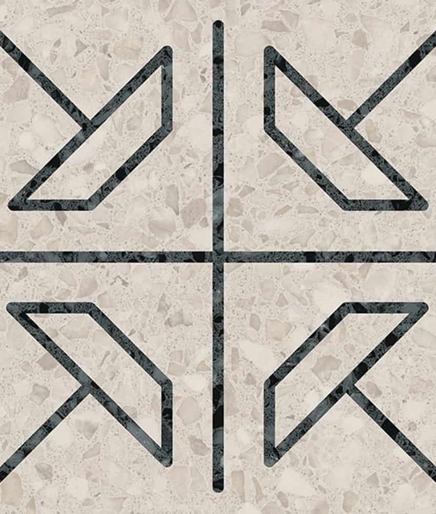Carrelage imitation ciment et terrazzo NINOV ASSENZA RECTIFIE BEIGE 20X20  - 1 m²