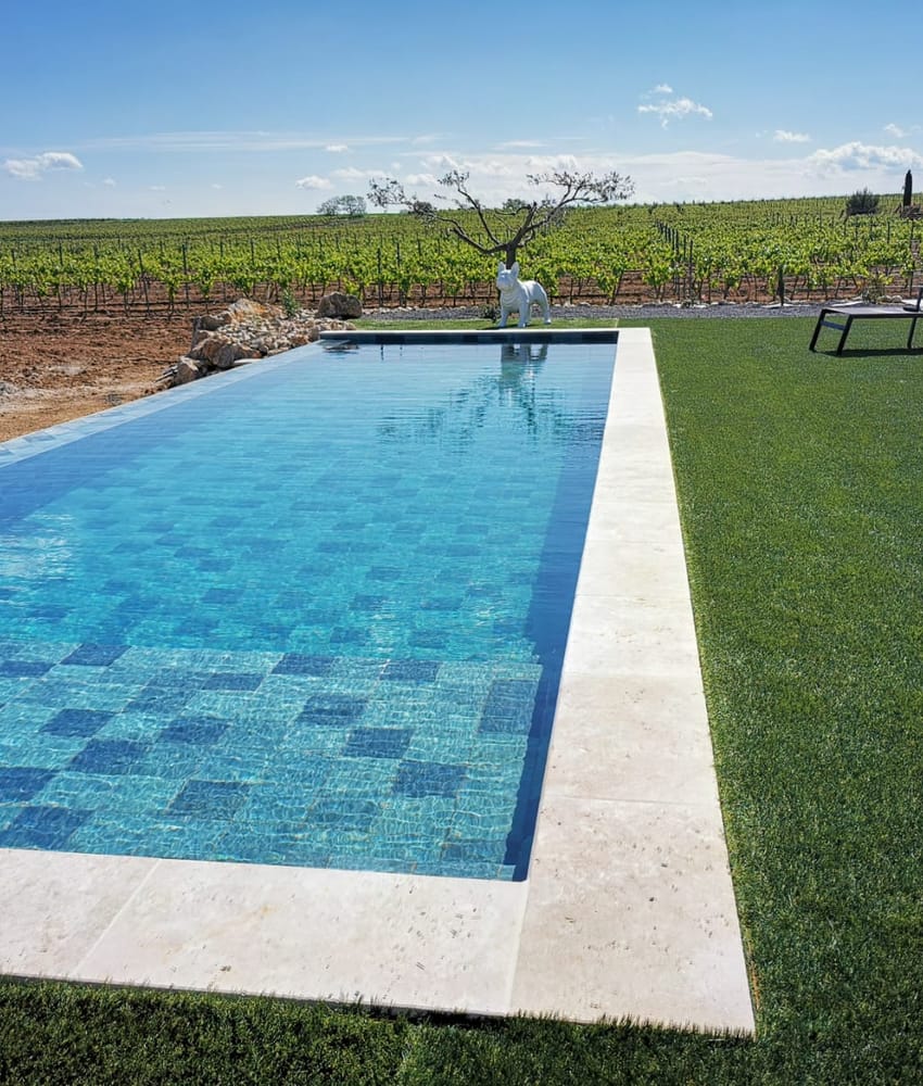 Carrelage style piscine tropicale EDEN BALI 33X33 cm - 1m²