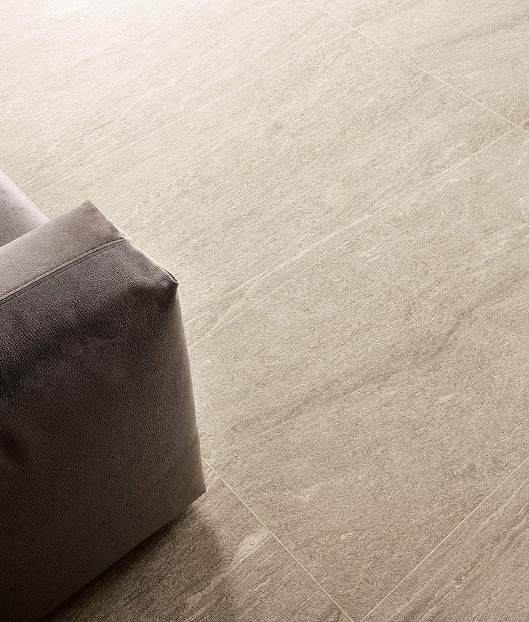 Carrelage grès cérame effet pierre DALLON BEIGE ANTISLIP 60X60 - 1,44m²