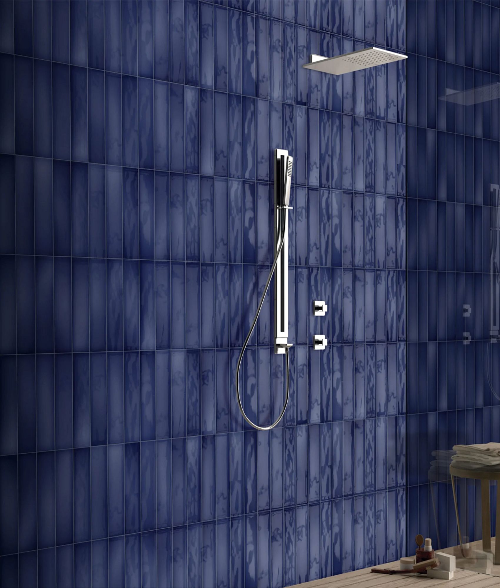 BORRIANA Navy - 7.5X30 - 0,49 m²