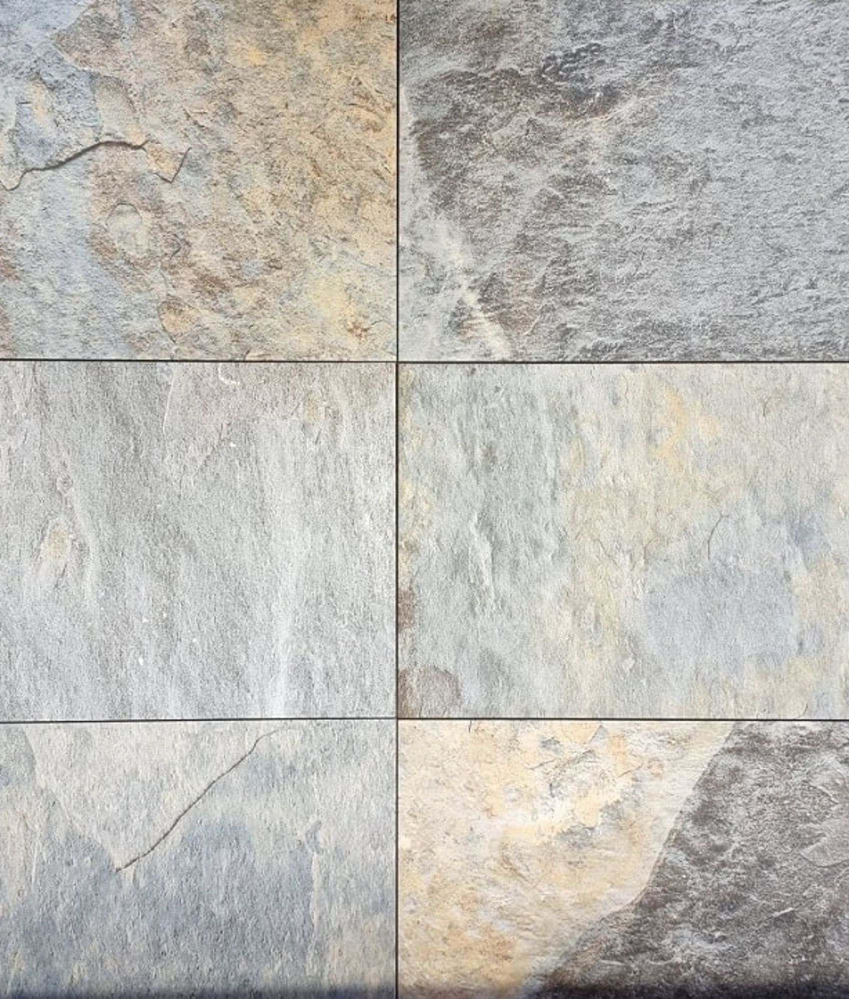 Carrelage piscine effet pierre naturelle FIDJI 15x15 cm R9 - 0.99 m²