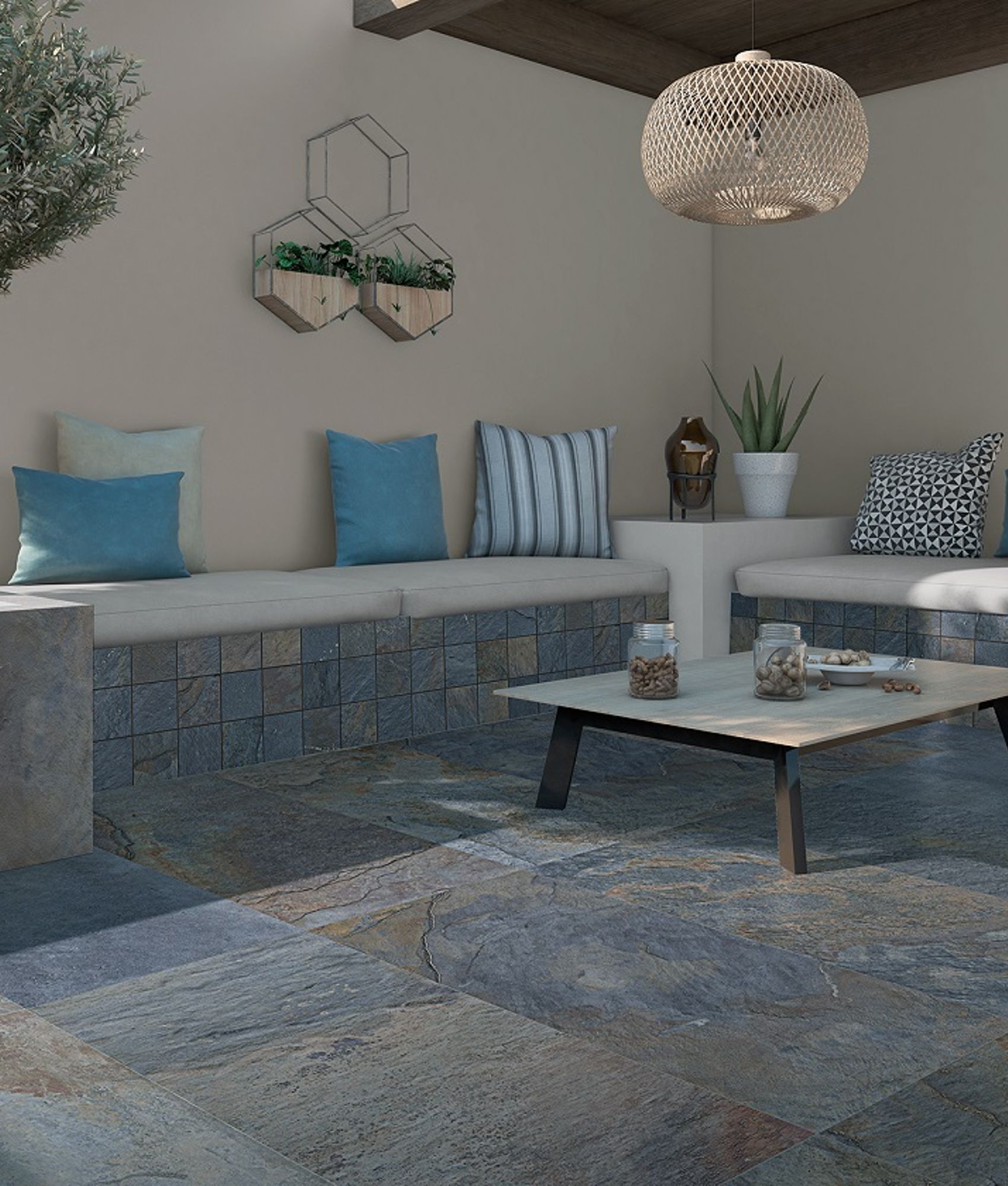LE PACIFIC BLEU 60X120 - 1,44 m²