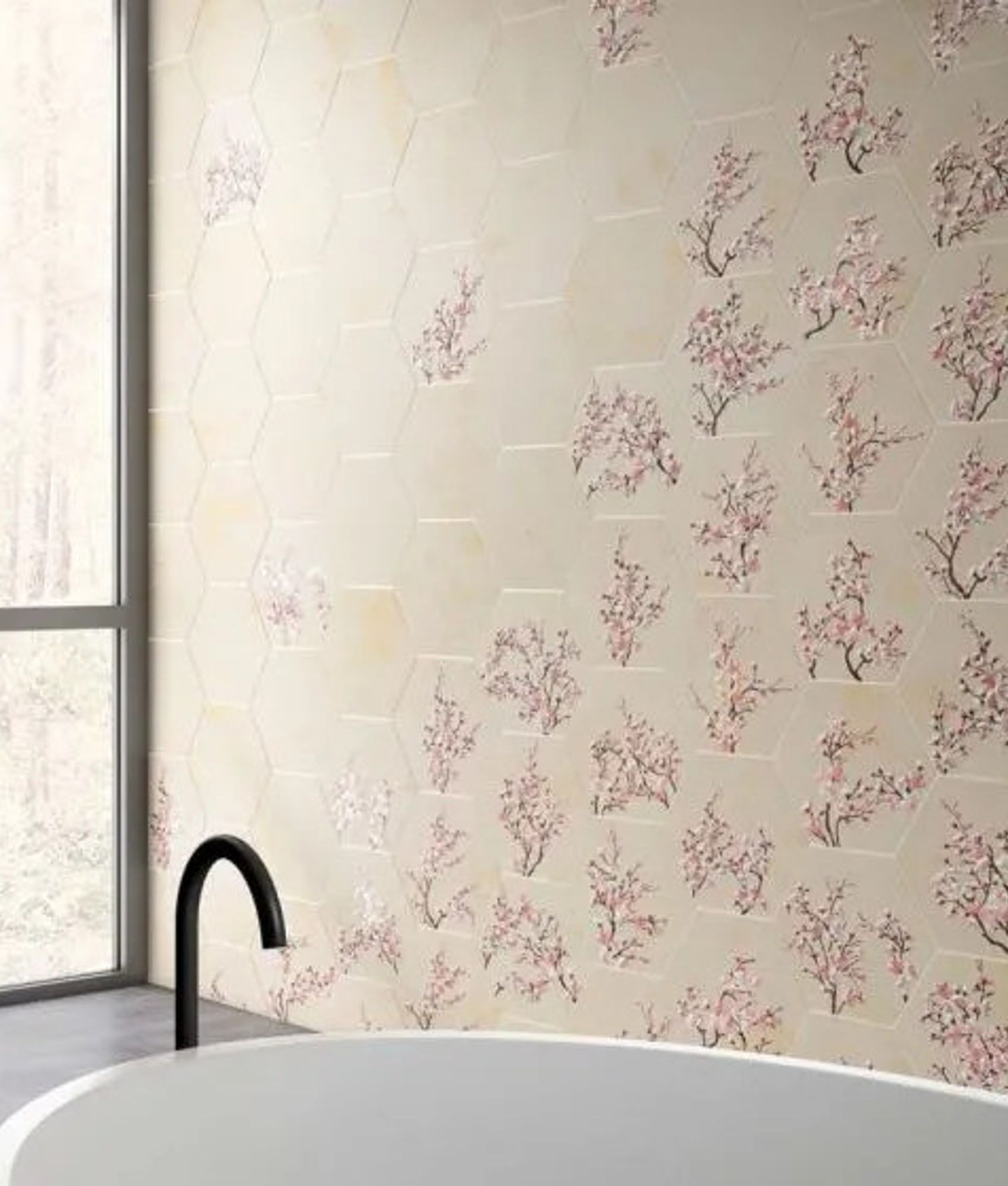 MORGESSE IVORY NAT HEX 25X29 - 0,94 m²