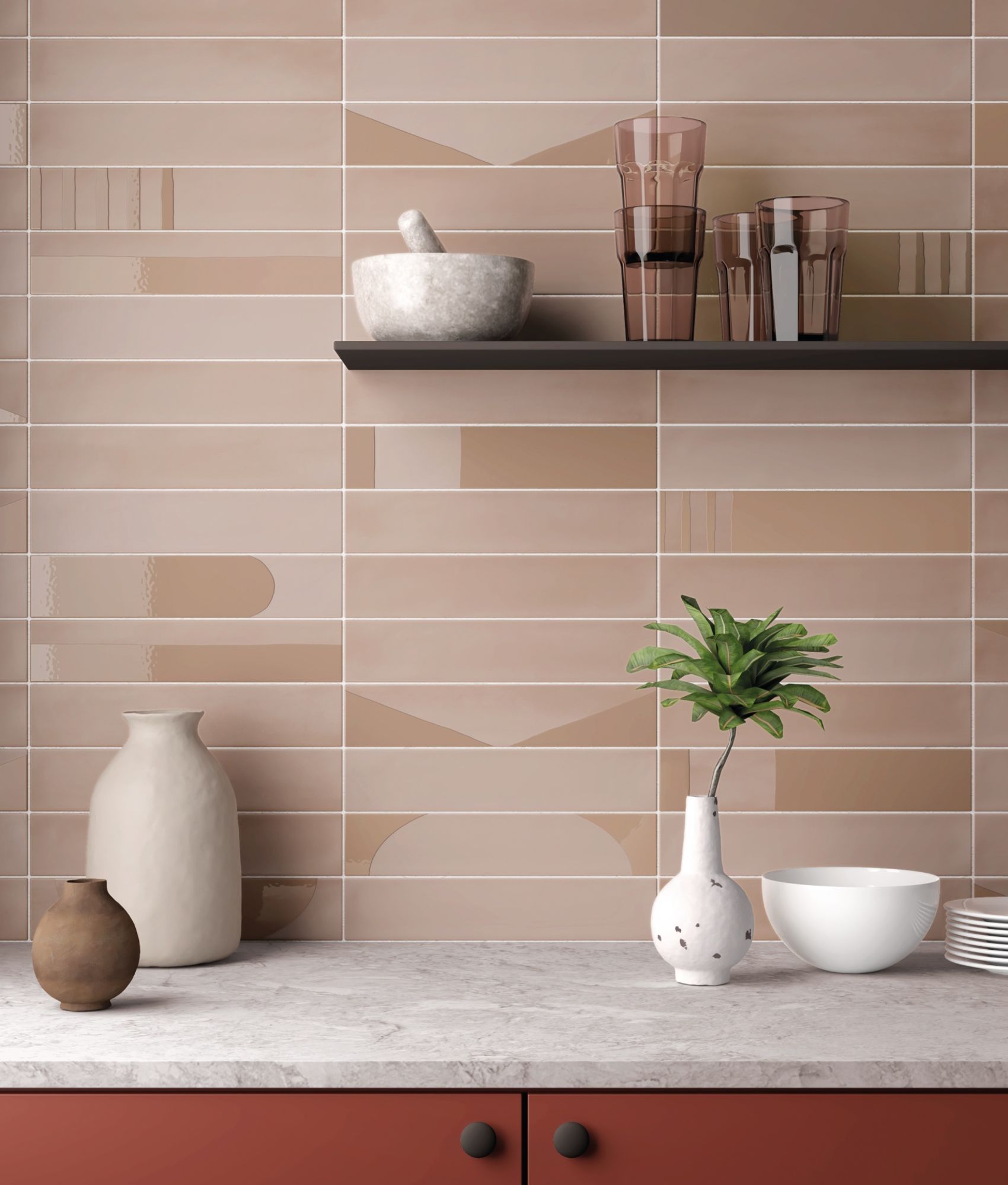 WEISSE DECOR TAUPE 6X30 - 0,5 m²