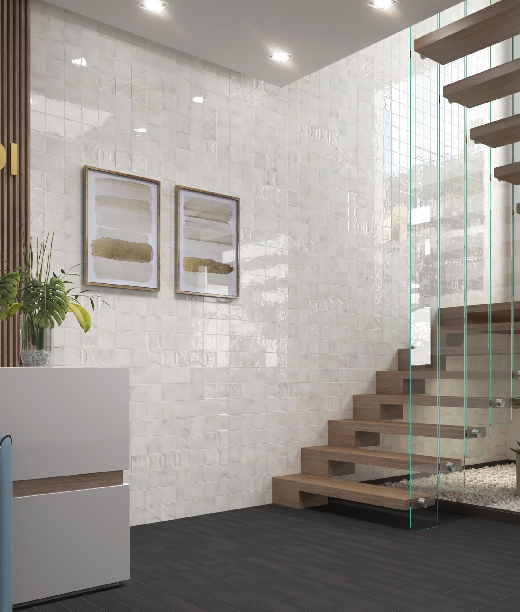 HALMI WHITE 10X10 - 0,5 m²