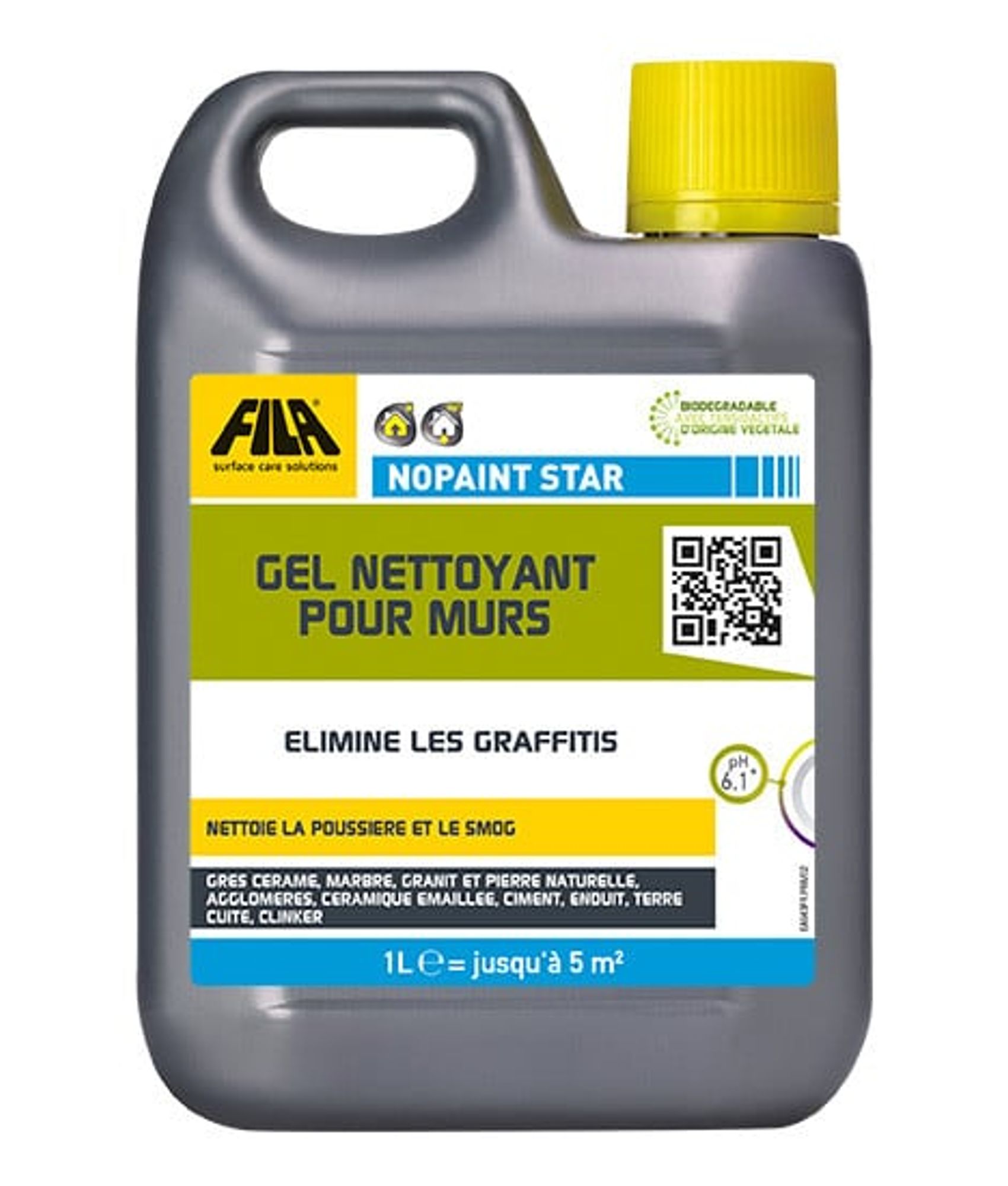 NOPAINT STAR 1 L - GEL NETTOYANT POUR LES MURS - 1 Litre
