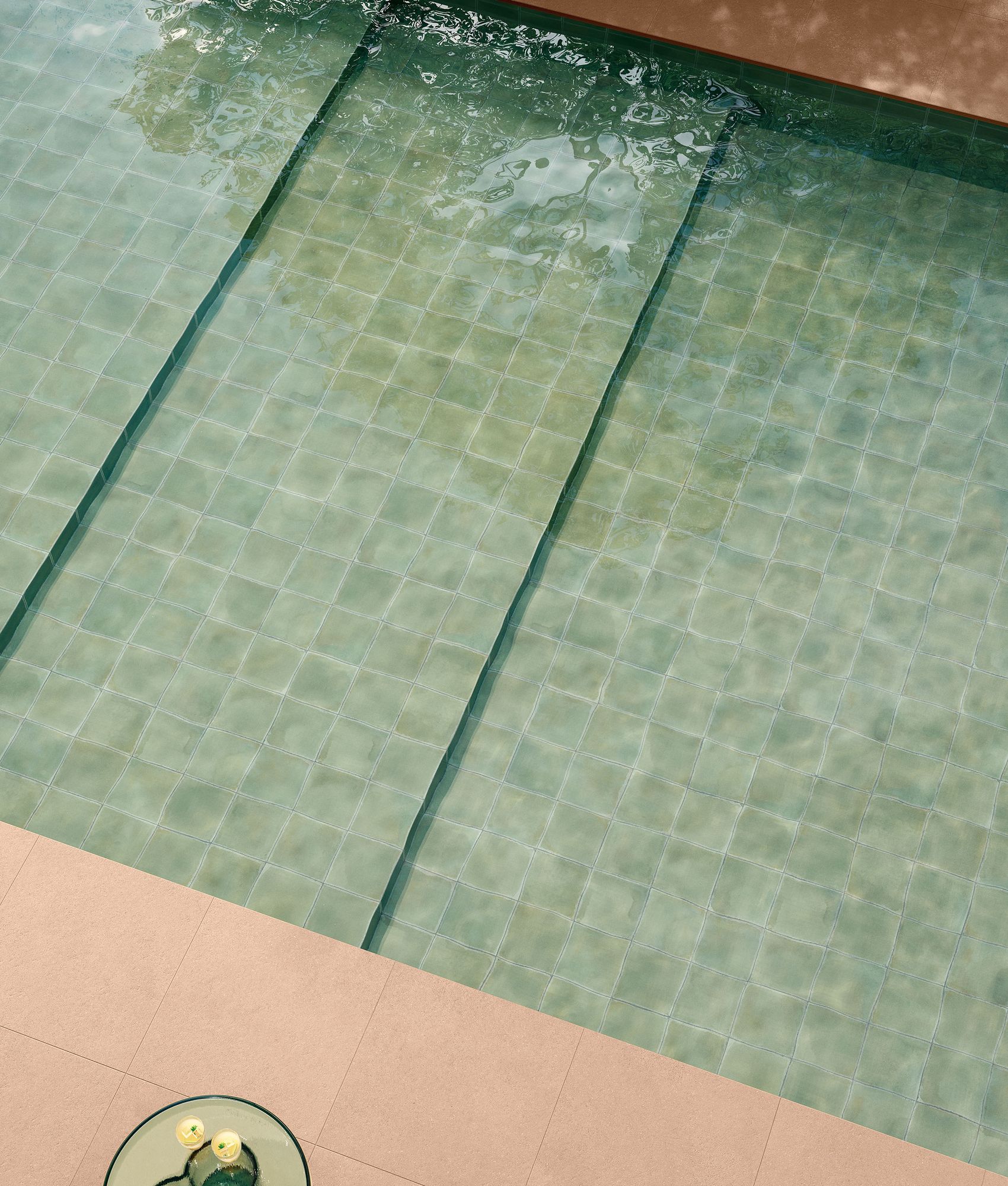 Carrelage aspect chic LE MARAIS ACQUAMARINA 20x20 cm
