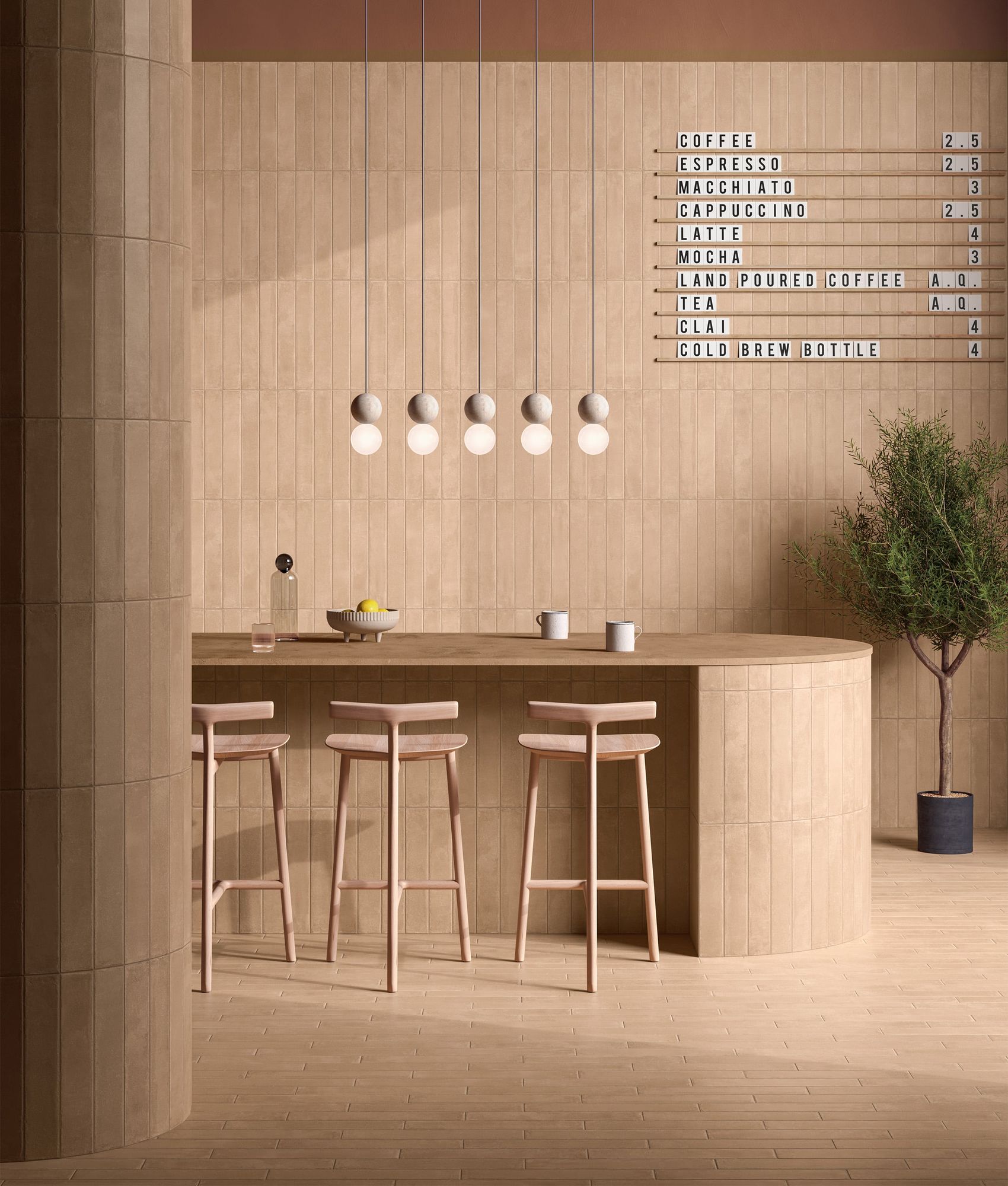 Carrelage aspect chic LE MARAIS TERRA BRICK 7,5x40 cm