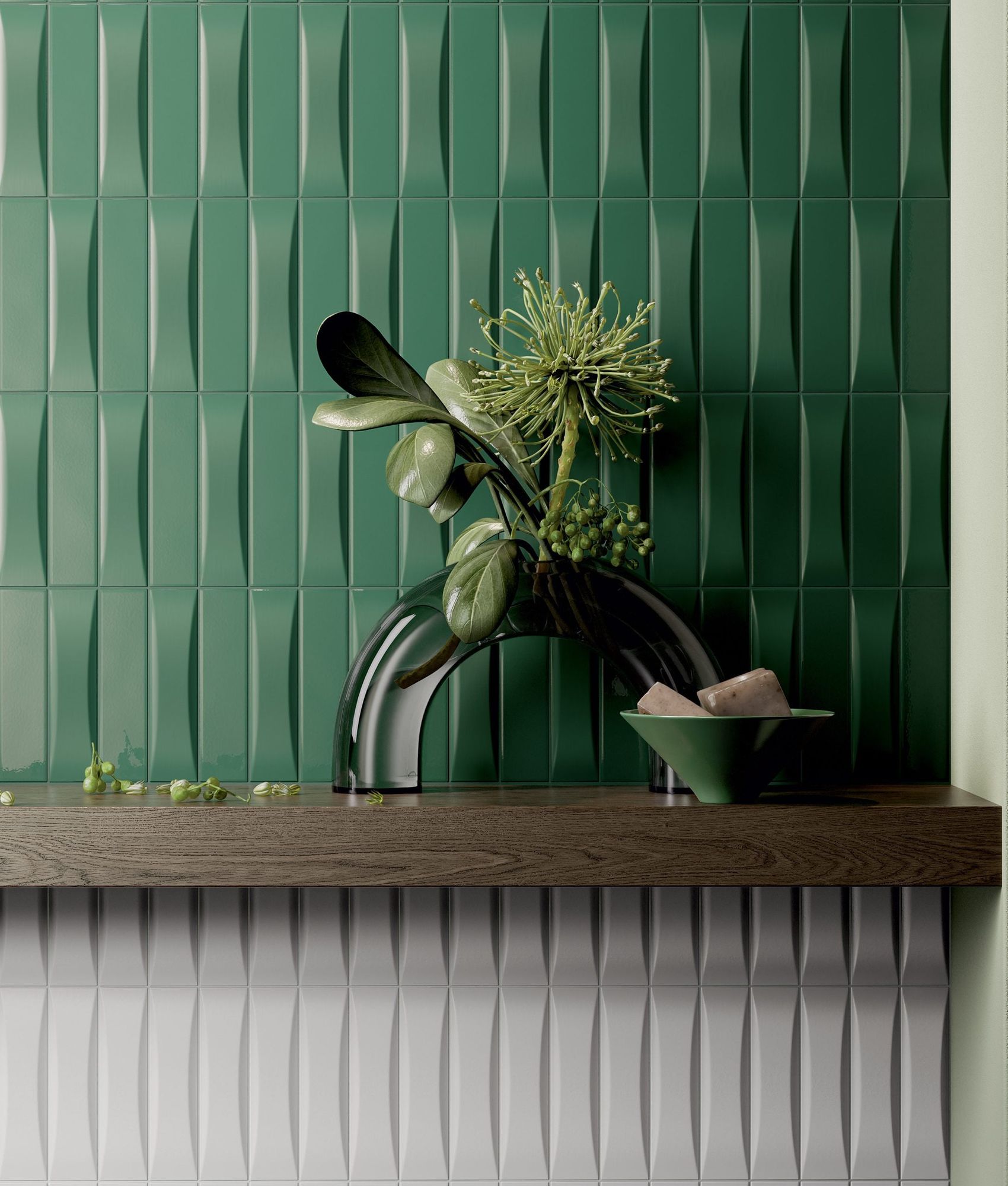 Faïence moderne DELIGHT PINE SOFT 5x20 cm