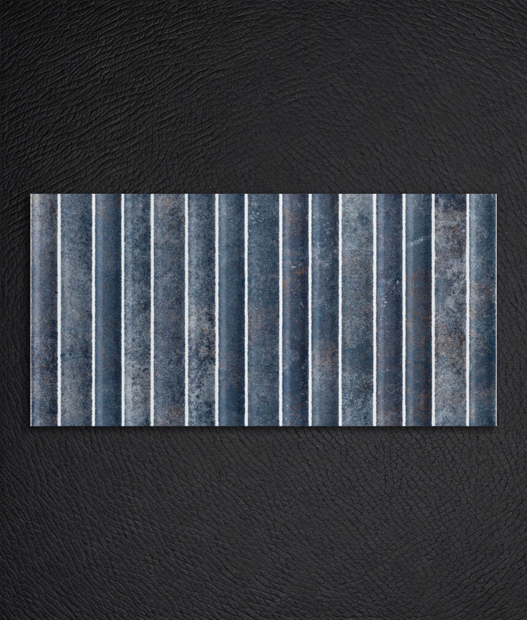 Carrelage effet Kitkat ROVIK AZUL 15x30 cm