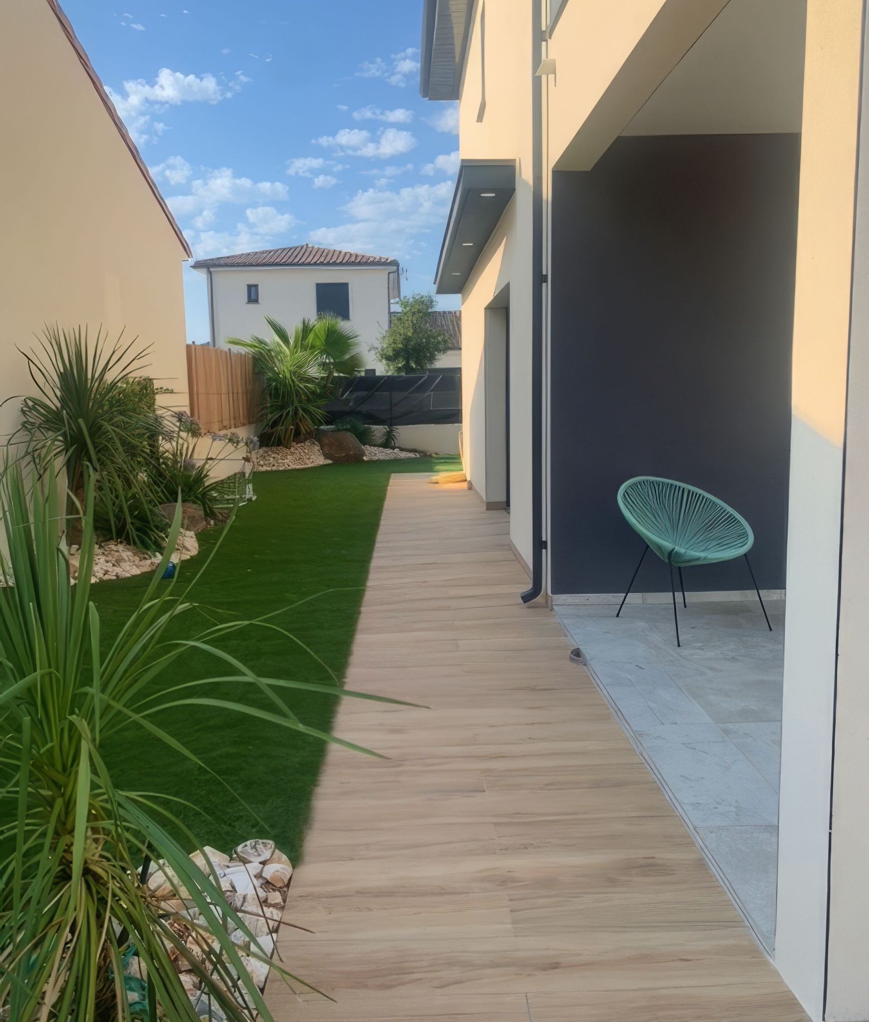 Lot de 4.80 m² - Carrelage imitation parquet rectifié moderne mat 20x120 DENALI CEDAR GRIP R11