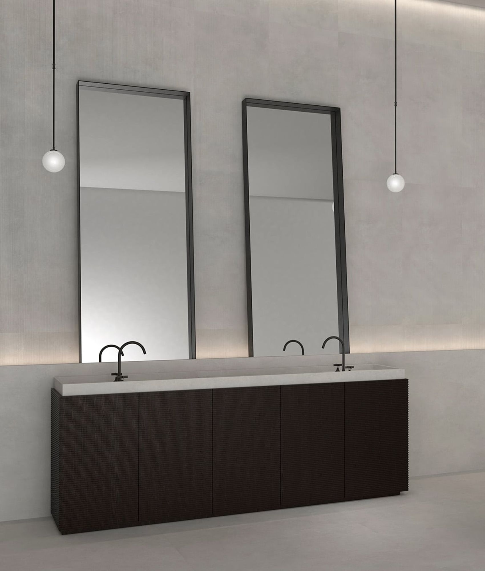 Carrelage signature effet ciment GENOS ICE R11 60x120 cm