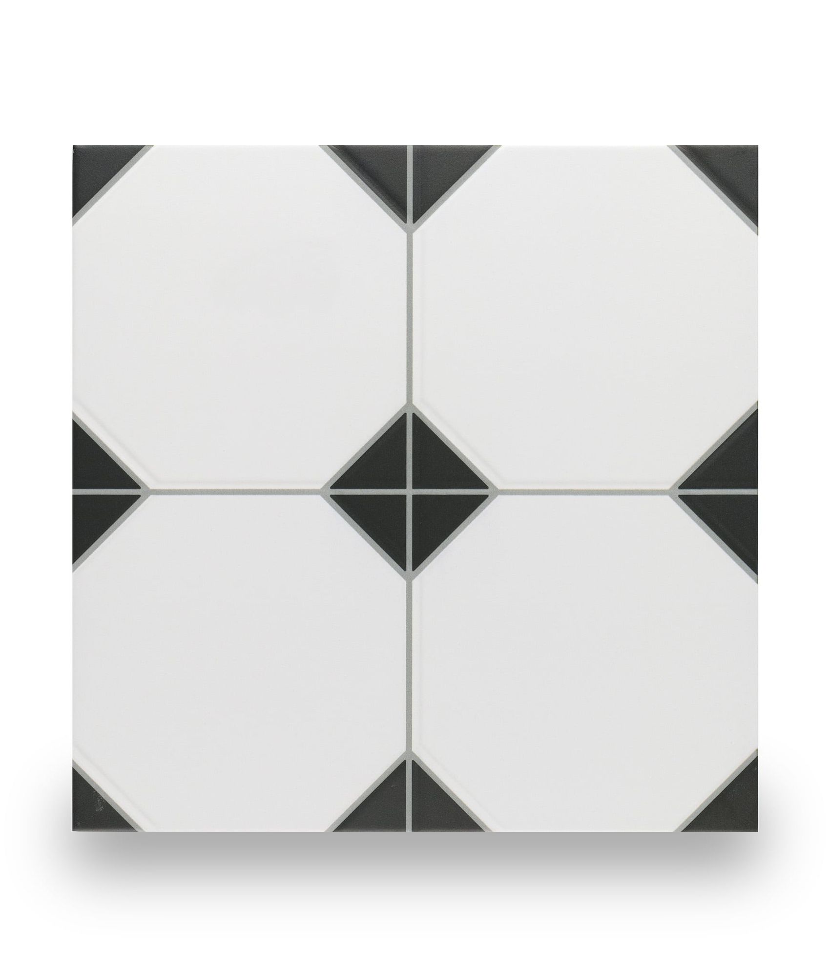 Carrelage imitation cabochon CADENZA BLACK 33x33 cm