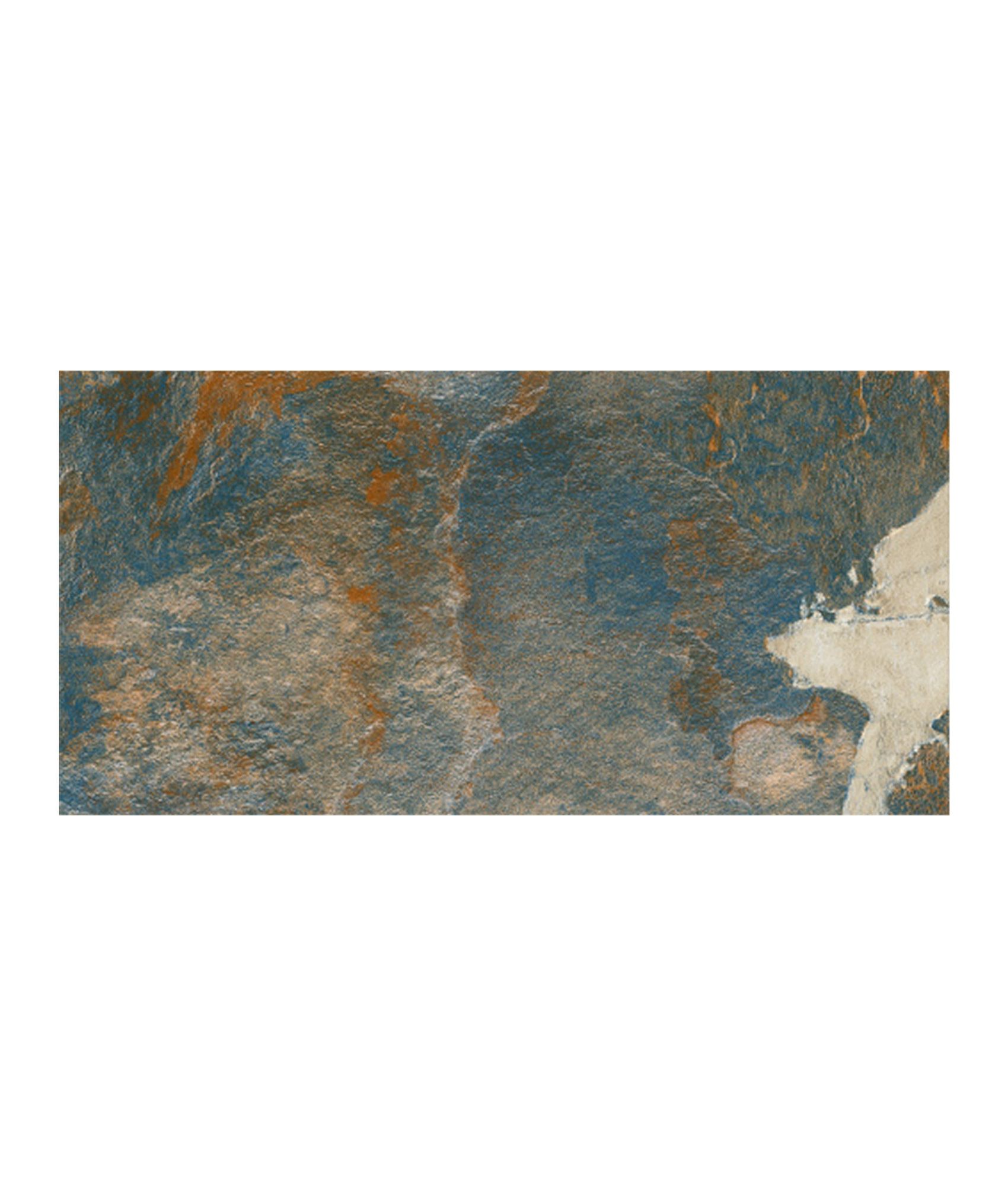 Carrelage Grès Cérame Effet Pierre de Bali ANDORRA Mat Intérieur Extérieur Piscine 29.5x60 cm