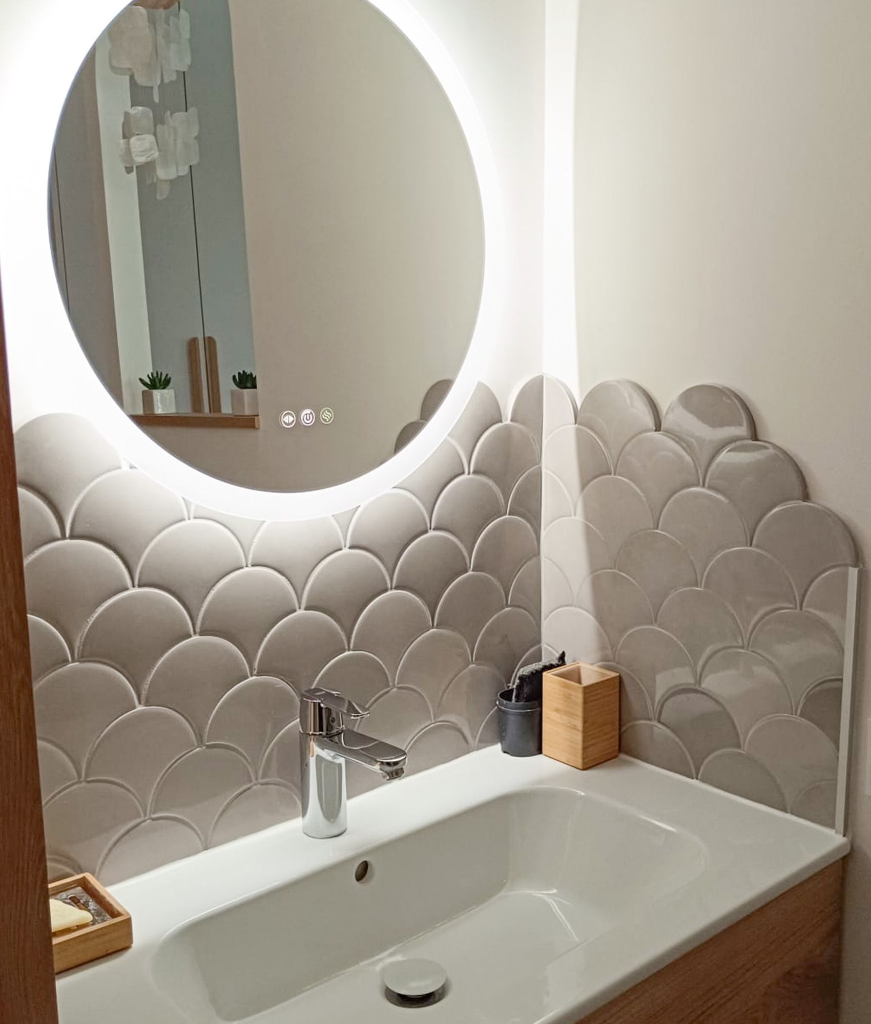 Faïence écaille SQUAMA MIST 12.7x6.2