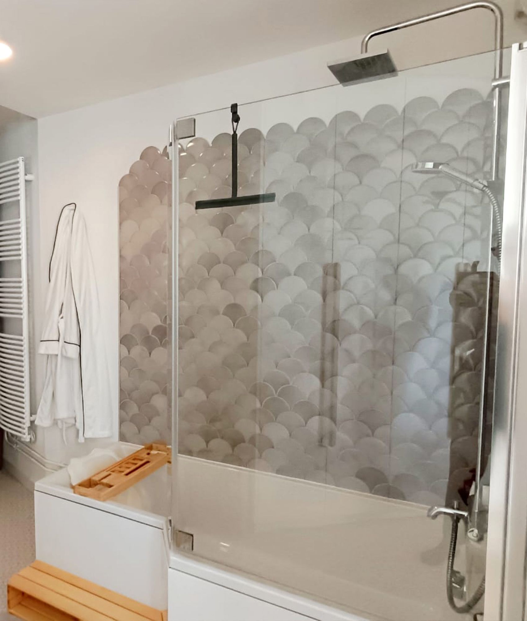 Faïence écaille SQUAMA MIST 12.7x6.2