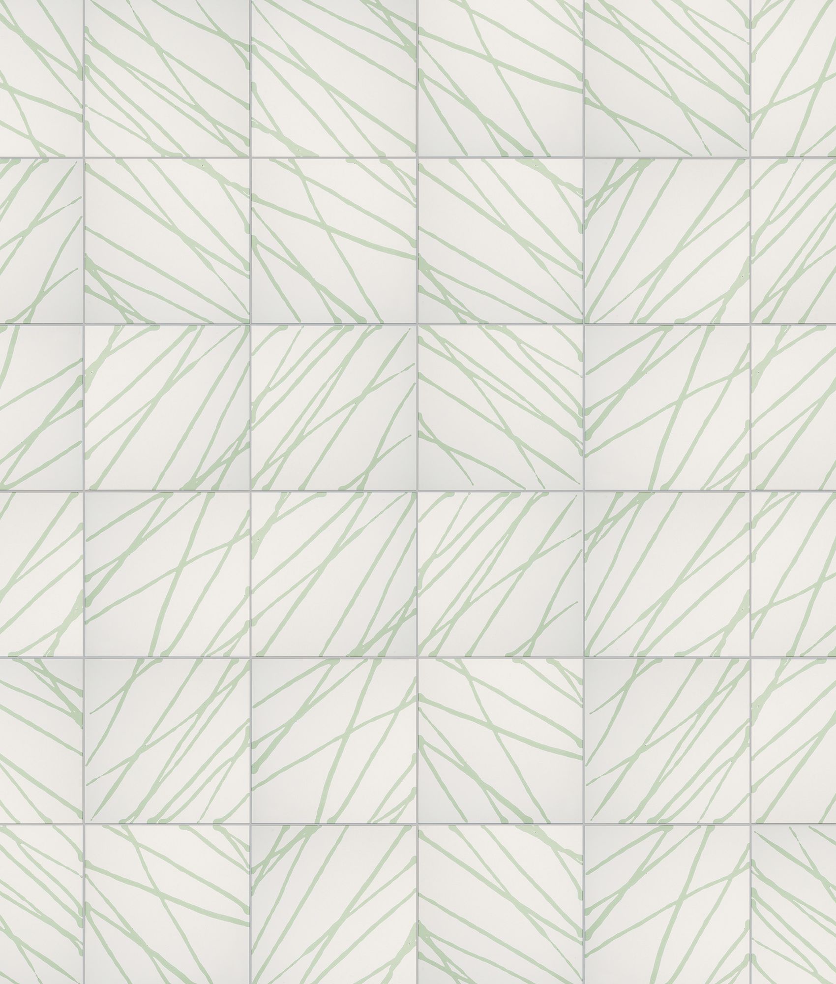 Carrelage imitation ciment LA LIGNE VERT OLIVE 20x20 cm