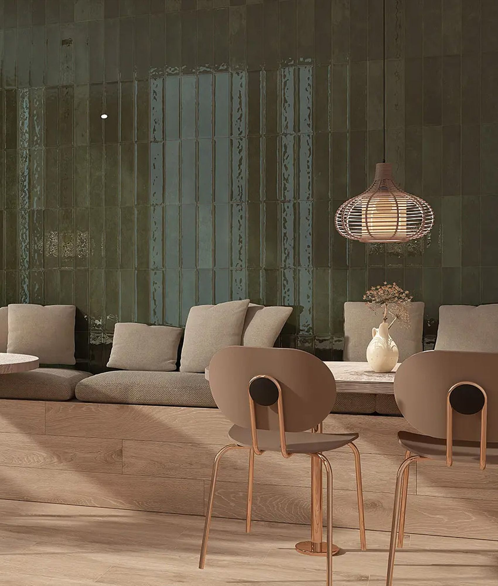 Faience zellige NERTA OLIVA 7,5X30 - 0,56 m²