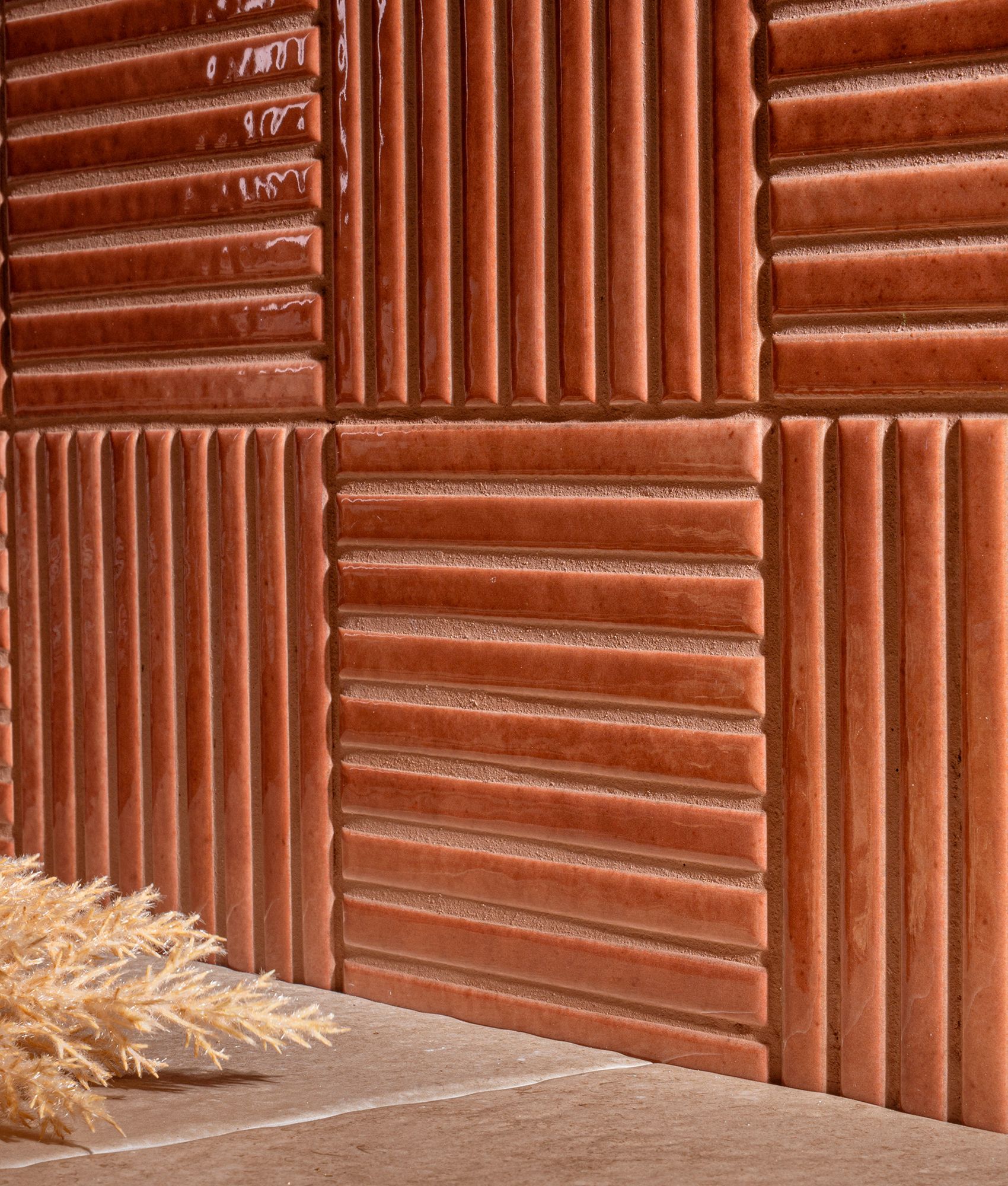Faïence SHALLOW TERRA 15x15 cm - 0,91m²