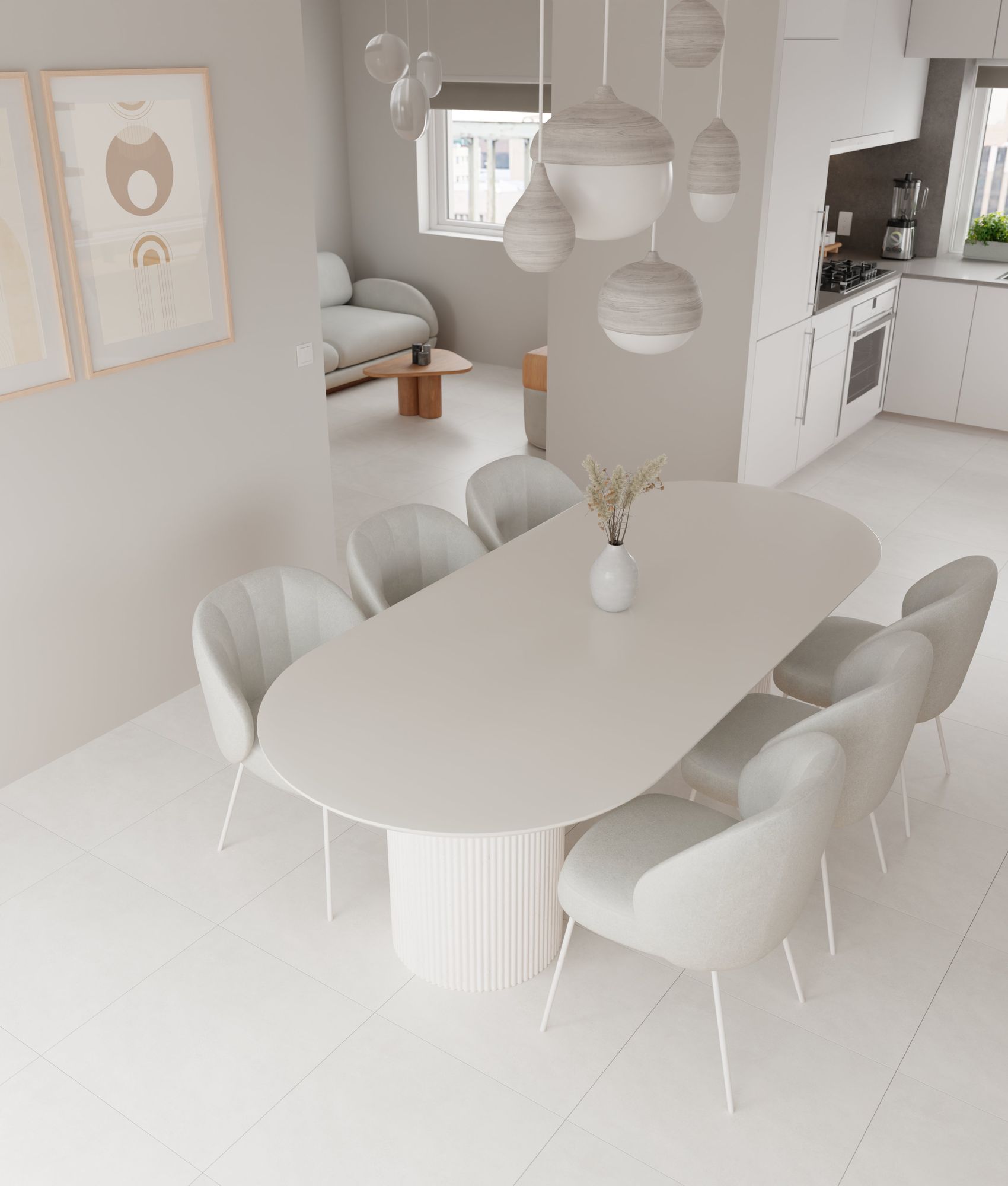 Carrelage signature effet ciment GENOS ICE 60x60 cm
